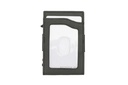 Metal Card Holder Slim ID Window